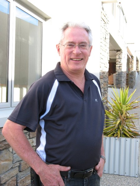 Trevor Blockley, the new manager of Wanaka Edge Apartments.